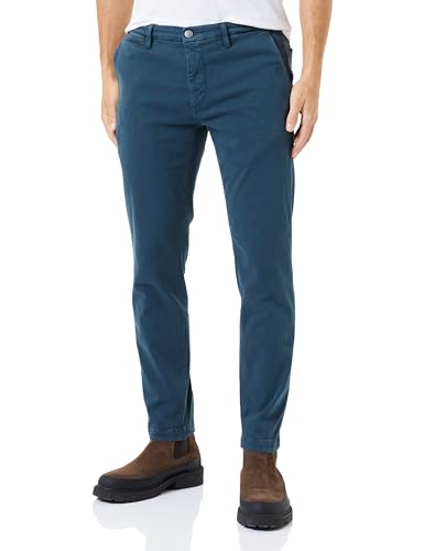 Replay Herren Chino Zeumar Slim-Fit Hyperflex X-Lite mit Stretch, Deep Night 094 (Blau), 29W / 32L von Replay