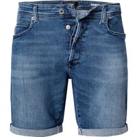 Replay Herren Jeansshorts blau Baumwolle von Replay