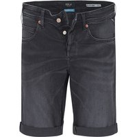Replay Herren Jeansshorts schwarz von Replay