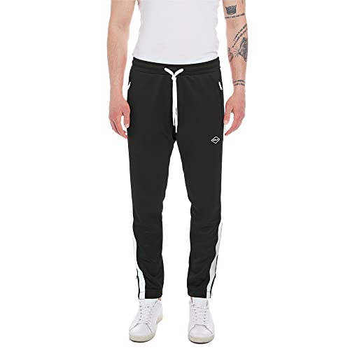 Replay Herren Jogginghose mit Tunnelzug, Black 098 (Schwarz), XL von Replay