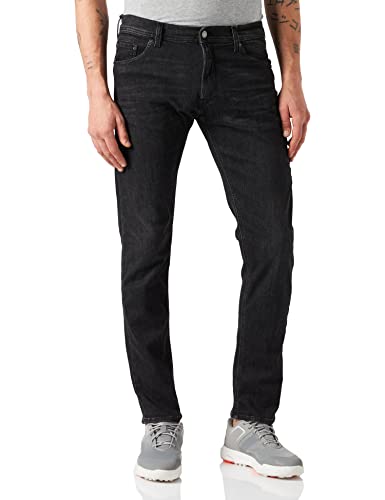 Replay Herren Jondrill Powerstretch Denim Jeans, Grau (097 Dark Grey), 36W / 32L von Replay