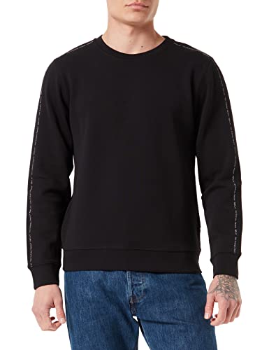 Replay Herren M3504 .000.23183 Sweatshirt, Schwarz (098 Black), XL von Replay