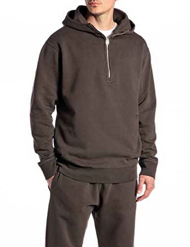 Replay Herren M6267 Kapuzenpullover, 416 Dark Coffee, XL von Replay