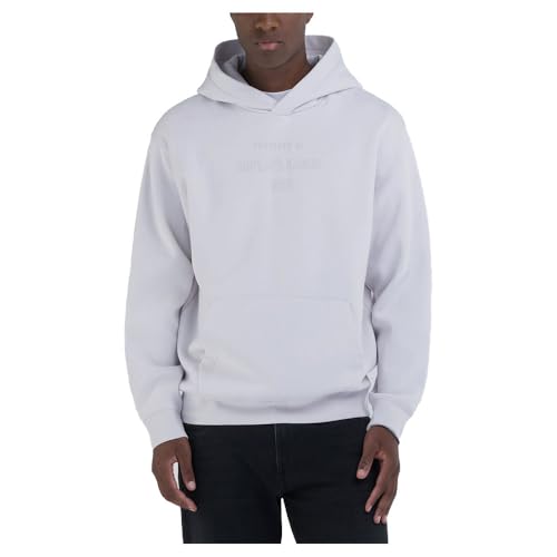 Replay Herren M6969 Kapuzenpullover, 563 Artic Grey, S EU von Replay