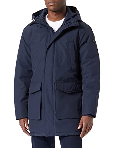 Replay Herren Jacke Winterjacke mit Kapuze, Blue 086 (Blau), XXL von ESPRIT