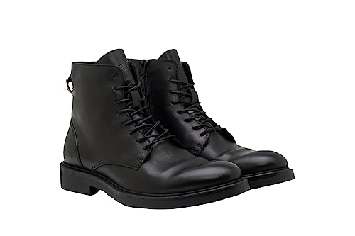 Replay Herren Mid Boot Stiefel mit Reißverschluss, Schwarz (Black 003), 42 von Replay