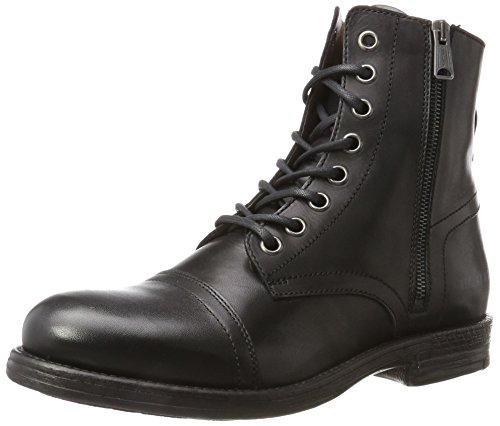 Replay Herren Mid Boot Stiefel mit Reißverschluss, Schwarz (Black 003), 40 von Replay