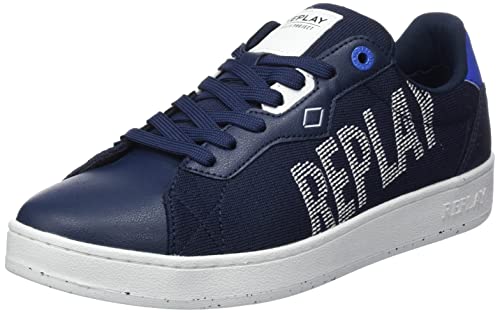 REPLAY Herren Pinch Sport Knot Sneaker, 040 Navy, 46 EU von Replay