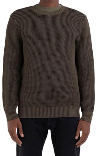 Replay Herren Pullover Baumwolle, Grün (Army Green 238), M von Replay