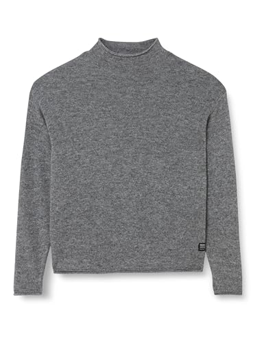 Replay Herren Pullover Rollkragenpullover aus Wolle, Iron Melange M08 (Grau), XXL von Replay