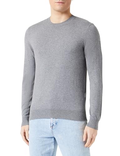 Replay Herren Pullover Slim Fit, Medium Grey Melange M06 (Grau), L von Replay