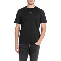 Replay Herren Rundhals T-Shirt BASIC JERSEY 30/1 Regular Fit von Replay