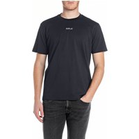 Replay Herren Rundhals T-Shirt BASIC JERSEY 30/1 Regular Fit von Replay