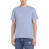 Replay Herren Rundhals T-Shirt BASIC - Regular Fit von Replay