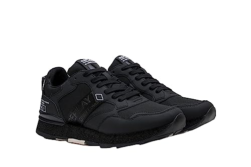 Replay Herren Sneaker Arthur City 2 Schuhe, Schwarz (Black Black 562), 41 von Replay