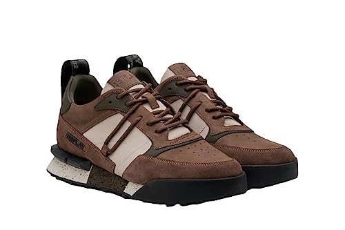 Replay Herren Sneaker Field Space 2 Schuhe, Braun (Taupe Beige 3254), 44 von Replay