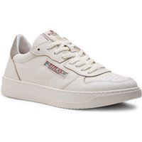 Replay Herren Sneaker beige Glattleder von Replay