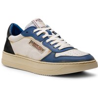 Replay Herren Sneaker blau Glattleder von Replay