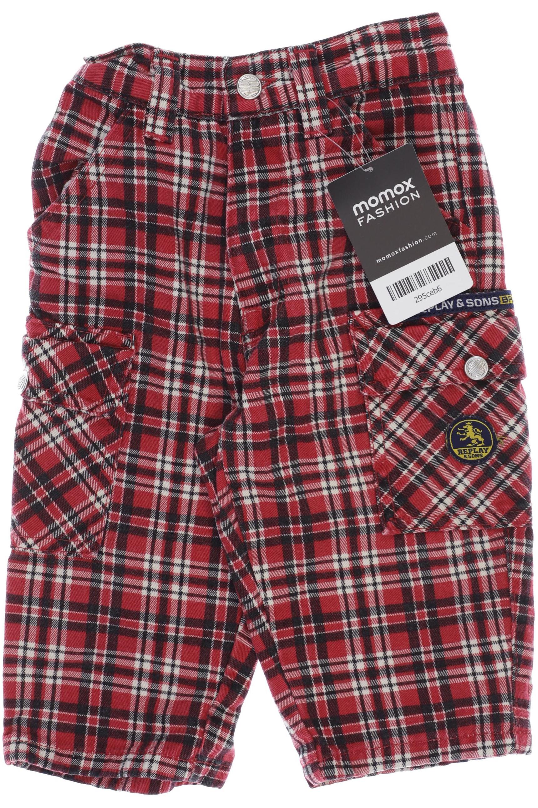 Replay Jungen Stoffhose, rot von Replay