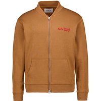 Replay Herren Sweatjacke braun unifarben von Replay