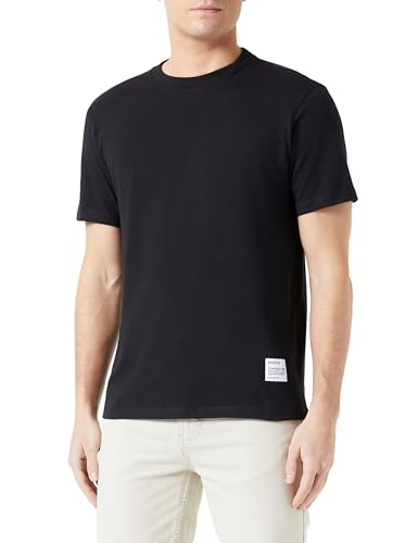Replay Herren T-Shirt Kurzarm aus Baumwolle, Black 098 (Schwarz), M von Replay