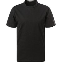 Replay Herren T-Shirt schwarz Baumwolle von Replay