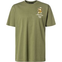 Replay Herren T-Shirt grün Replay Herren T-Shirt grün von Replay