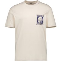 Replay Herren T-Shirt beige von Replay