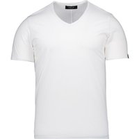 Replay Herren T-Shirt weiß Baumwolle von Replay