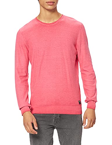 Replay Herren Uk2656 Pullover, Rot (Rot 555), M von Replay