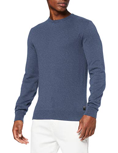 Replay Herren Uk2671.000.g22920 Pullover, M29 Pale Blue Melange, L von Replay