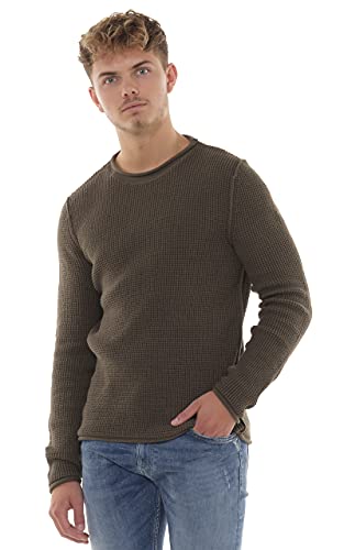 Replay Herren Uk2672.000.g22920 Pullover Casual, Grün (Dark Olive 234), XXL von Replay