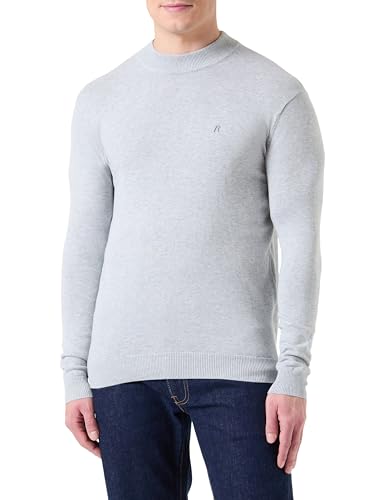 Replay Herren UK4713 Pullover, M03 Grey Melange, Medium von Replay