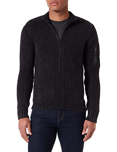 Replay Herren Uk8007.000.g22454g Pullover Casual, Schwarz (098 Black), 3XL von Replay