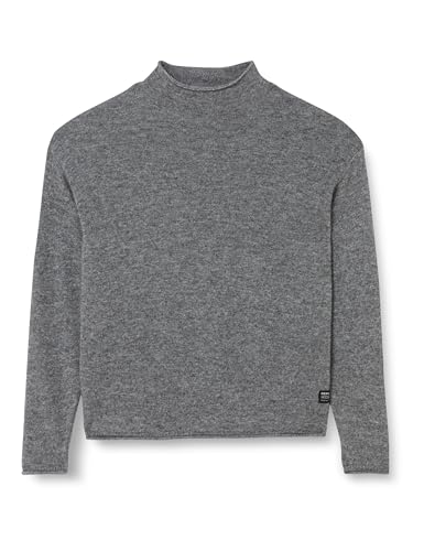 Replay Herren Pullover Rollkragenpullover aus Wolle, Iron Melange M08 (Grau), L von Replay