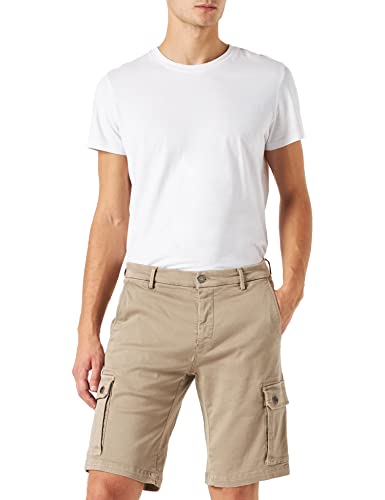 Replay Herren Cargo-Shorts Vannie Hyperflex X-Lite mit Stretch, Sand 020 (Braun), 31 von Replay