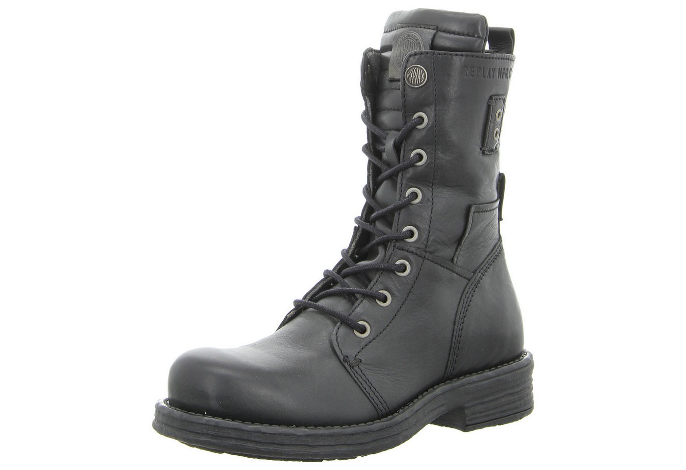 Replay Horn Boot Schnürstiefelette von Replay