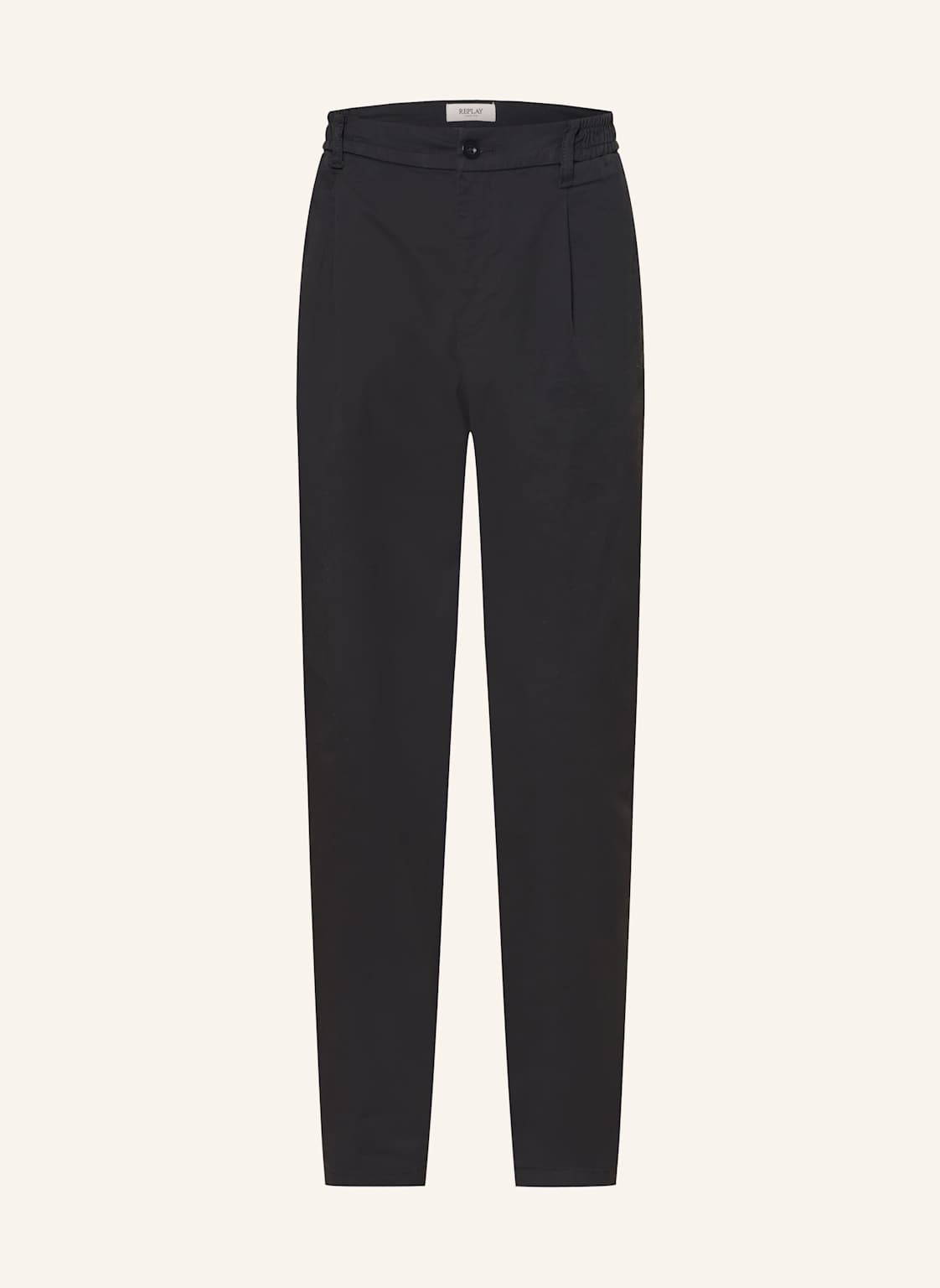 Replay Chino Regular Fit schwarz von Replay