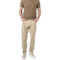 Replay Herren Cargohose beige Baumwolle von Replay