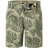 Replay Herren Shorts grün Baumwolle gemustert von Replay