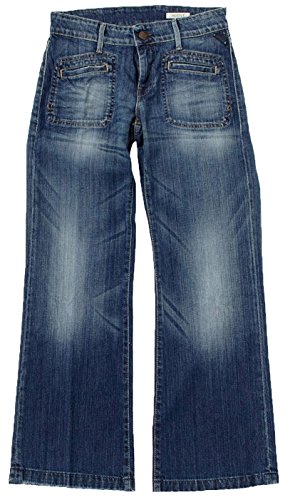 Replay Hustle, Damen Jeans Hose, Bootcut, WV528.072.220 007, dunkelblau W27/L34 von Replay