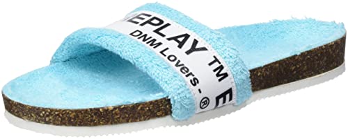 REPLAY Italy-BIRKY MESH Hausschuh, 1448 Turquoise, 30 EU von REPLAY