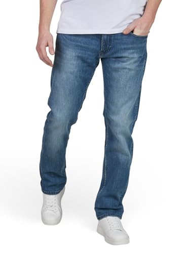 Replay Jeans Herren Stretch Straight Fit Grover Jeanshose Hose Denim, Länge:34L, Farbe:Medium Blue Denim (MA972Z.000.917.009), Weite:30W von Replay