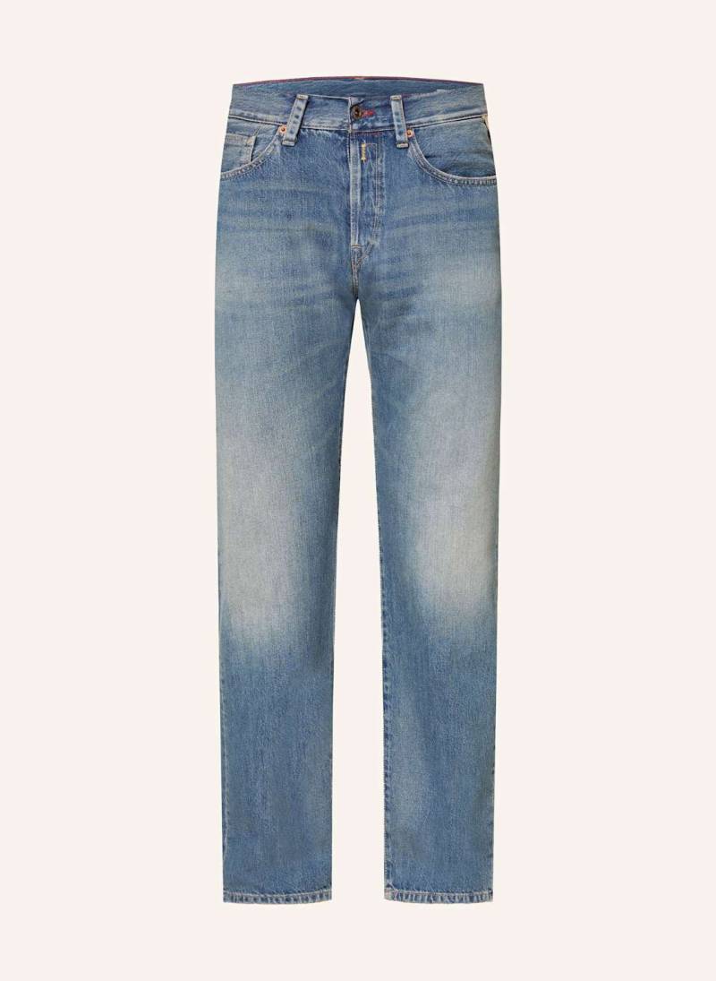 Replay Jeans Regular Fit blau von Replay