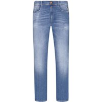 Replay Jeans aus Denim-Stretch, Orange-Patch von Replay