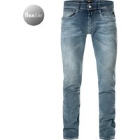 Replay Herren Jeans blau Baumwoll-Stretch Slim Fit von Replay