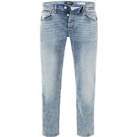 Replay Herren Jeans blau Baumwoll-Stretch Straight Fit von Replay