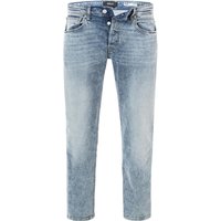 Replay Herren Jeans blau Baumwoll-Stretch Straight Fit von Replay