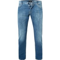 Replay Herren Jeans blau Baumwoll-Stretch Slim Fit von Replay