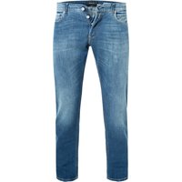 Replay Herren Jeans blau Baumwoll-Stretch Slim Fit von Replay